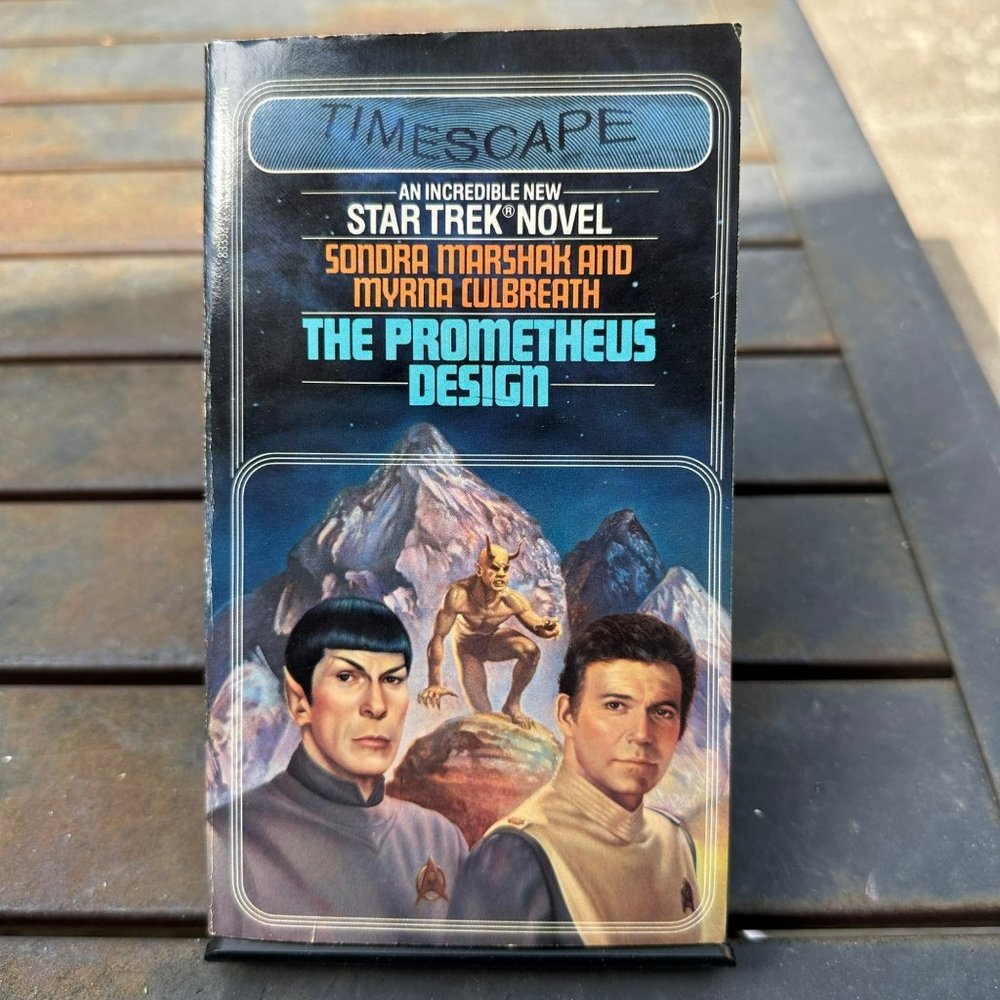 Star Trek - The Prometheus Design Paperback Book - 1st Printing - 1982
